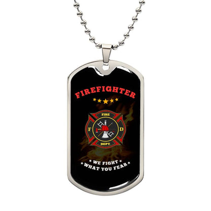 Firefighter Valor Dog Tags