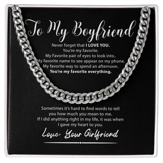 To My Boyfriend | My Favorite Everything