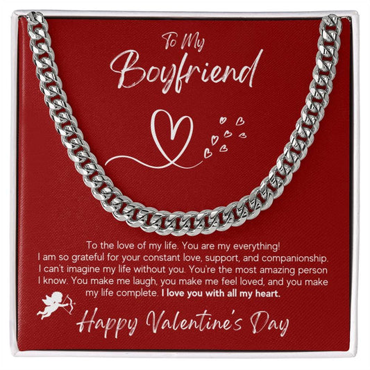 To My Boyfriend on Valentine's Day